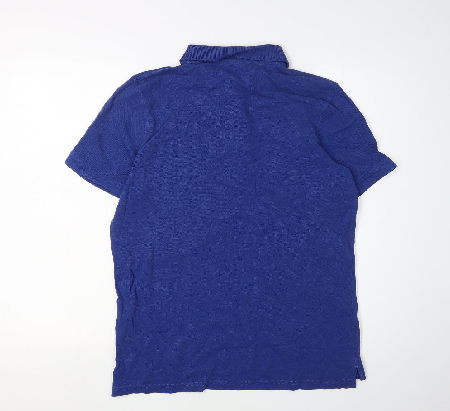 Musto Men's Blue Medium Cotton Polo Shirt