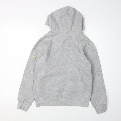 Avec Boys Grey Pullover Hoodie L - Sporty Style & Comfort