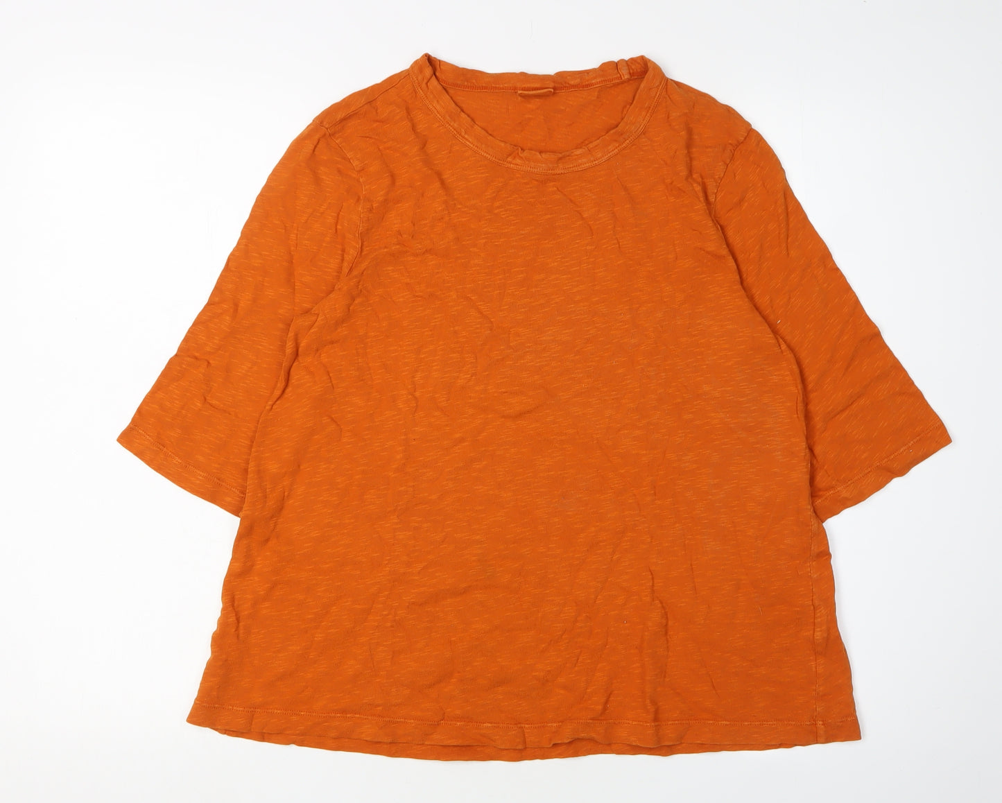 Toast Women's Orange T-Shirt, Size 8, Relaxed Fit