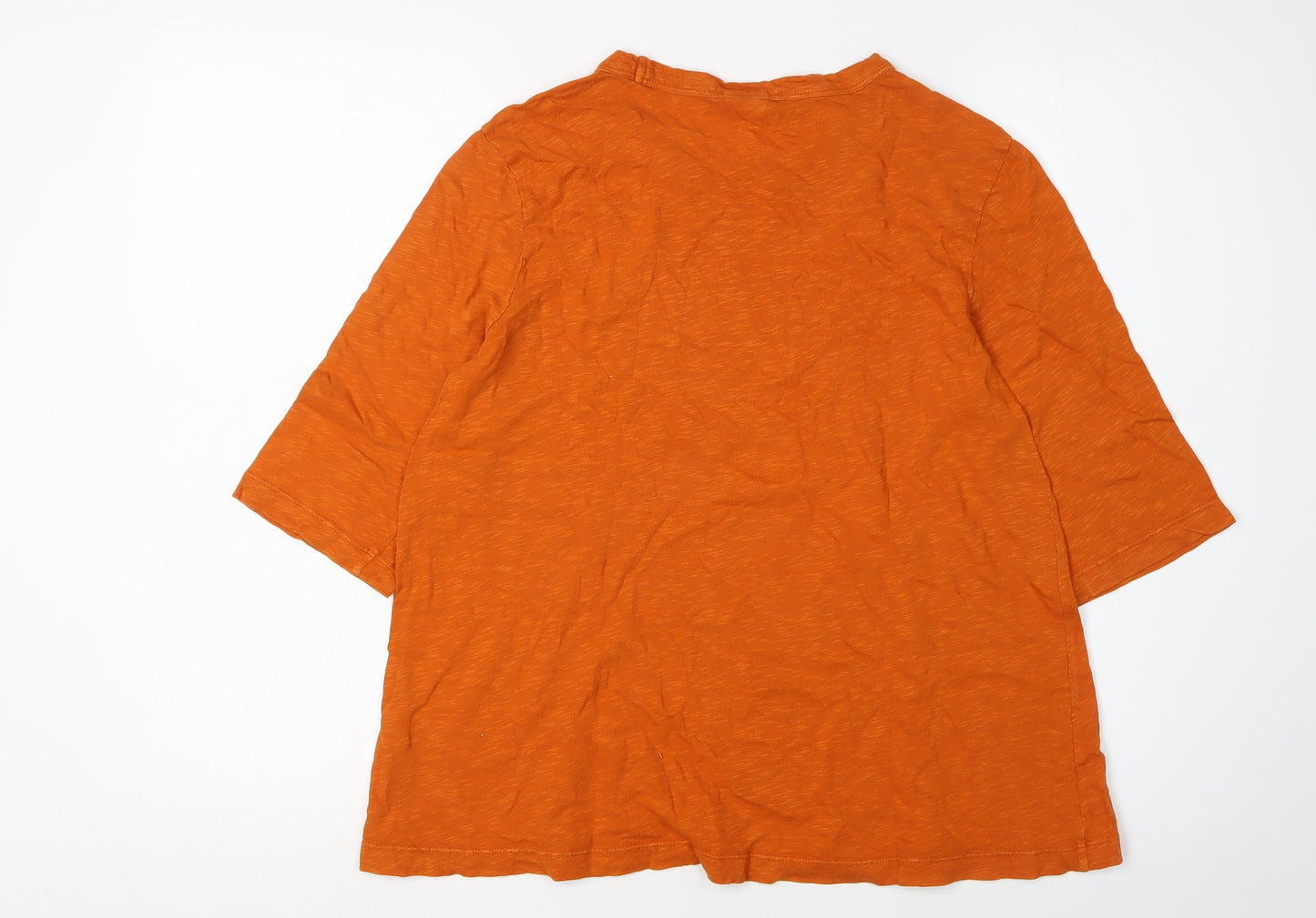Toast Women's Orange T-Shirt, Size 8, Relaxed Fit