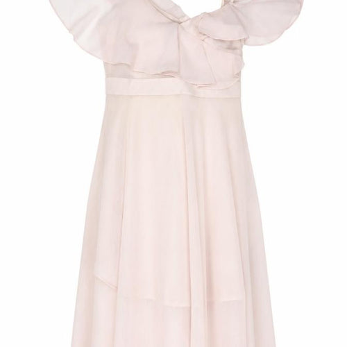 Coast Women Pink Fit & Flare Midi Dress 10