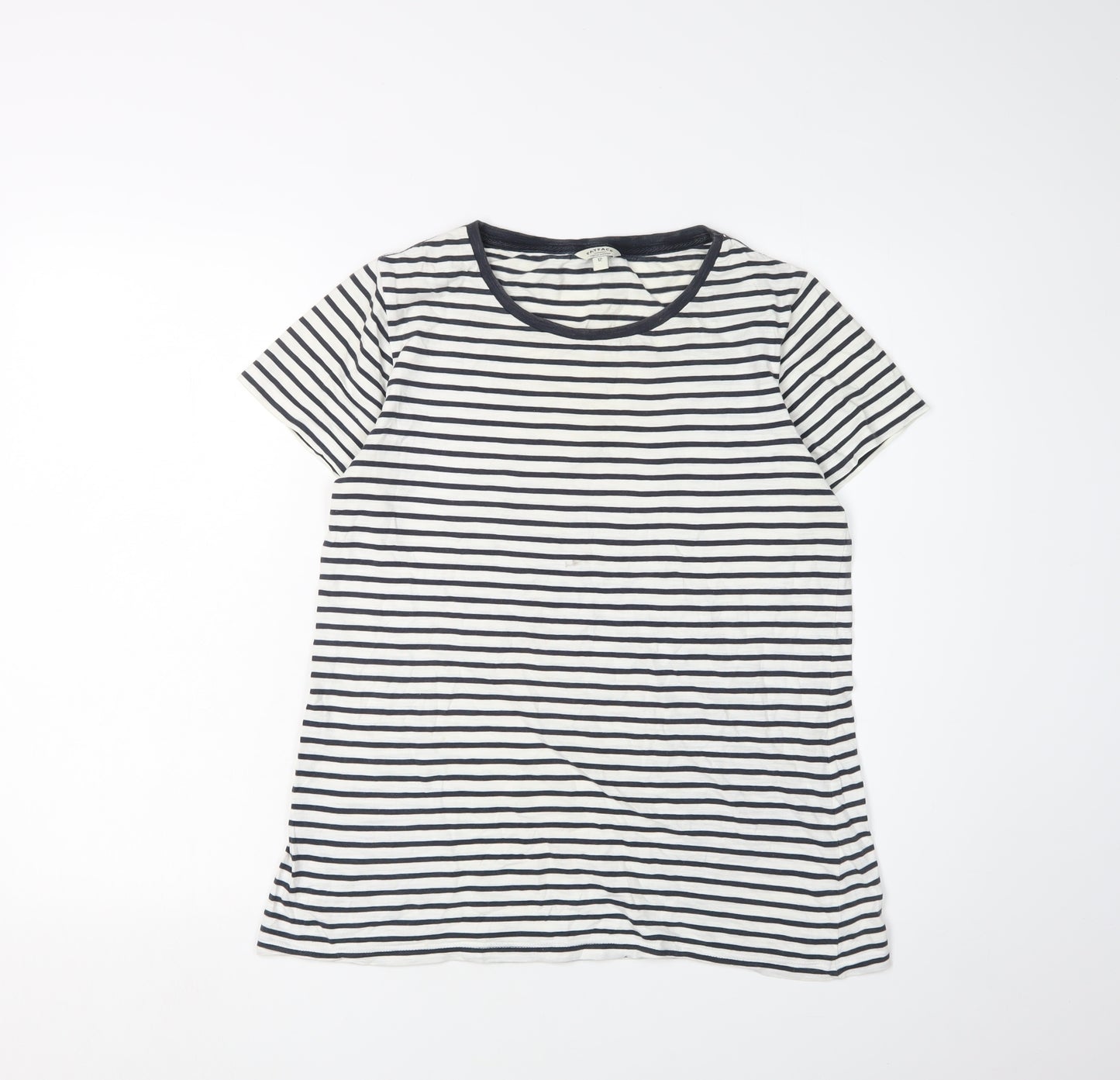 FatFace Women's Striped T-Shirt, Size 12, Casual, Multicoloured