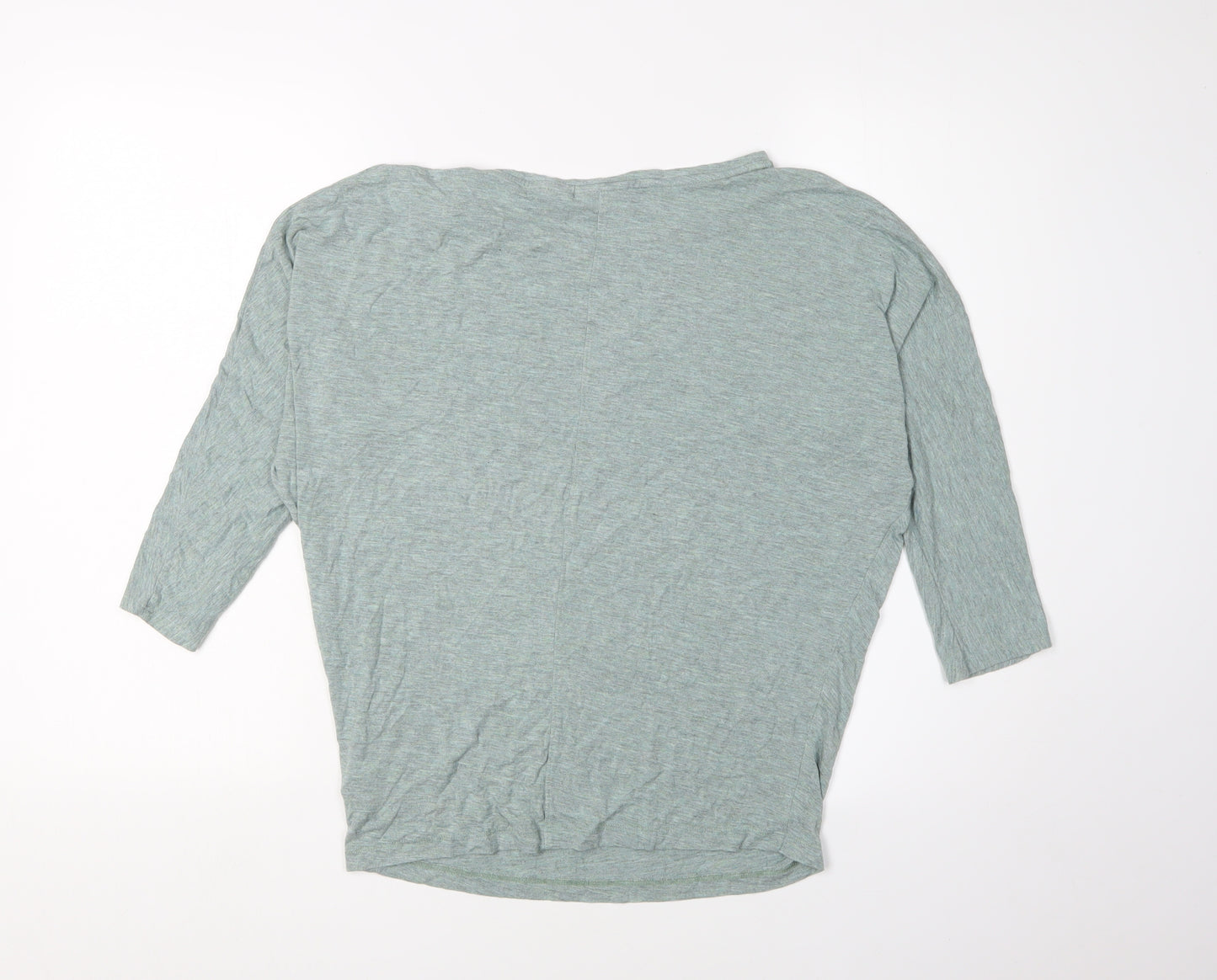 Tahari Women's Green 3/4 Sleeve Basic Blouse S
