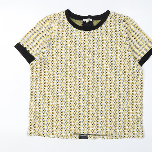 River Island Women's Multicoloured Geometric T-Shirt
