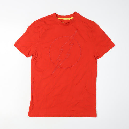 DC Men's Red The Flash T-Shirt - Size S