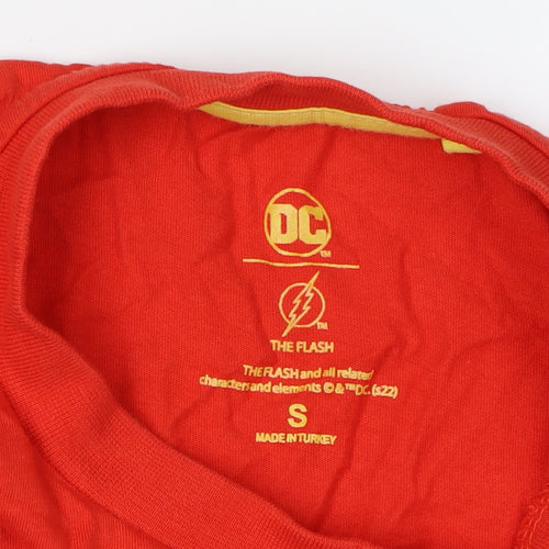 DC Men's Red The Flash T-Shirt - Size S
