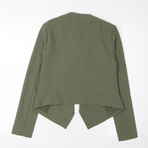 H&M Women’s Green Blazer, Size 6, Casual, Autumn/Spring