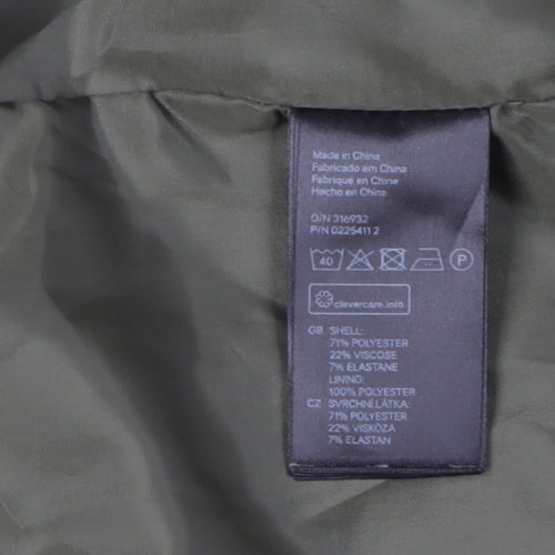 H&M Women’s Green Blazer, Size 6, Casual, Autumn/Spring