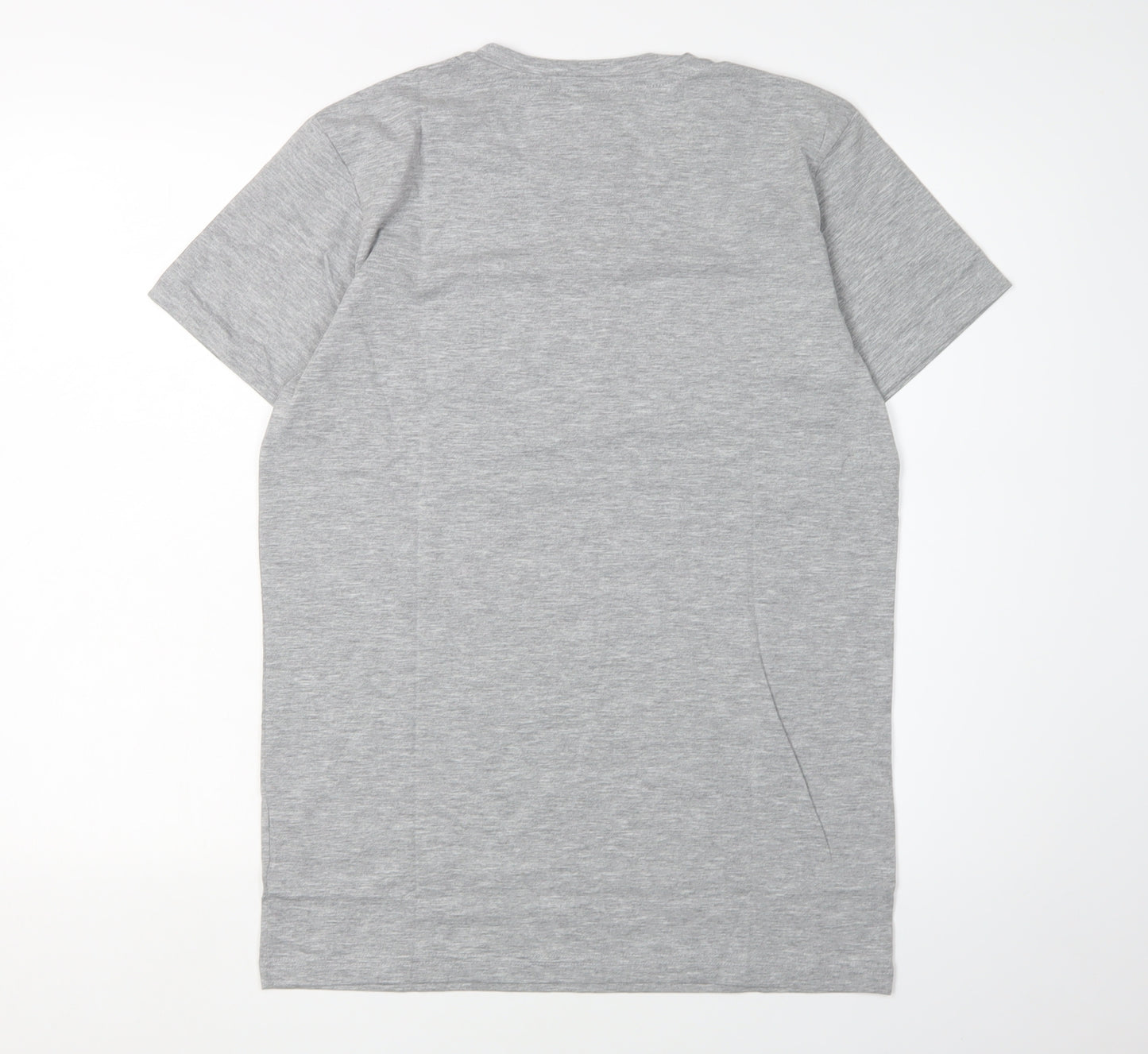 INTENSE Men's Grey Crew Neck T-Shirt Size S