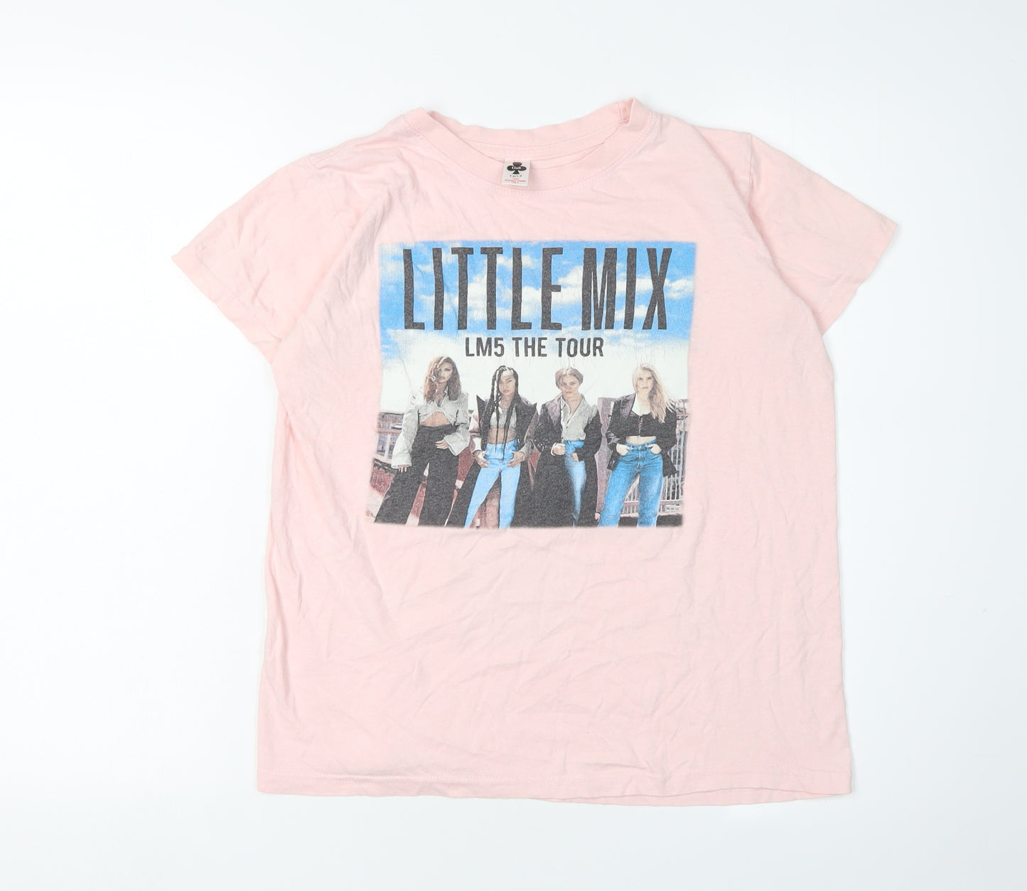 Club Girls Pink Little Mix T-Shirt Size 12-13 Years