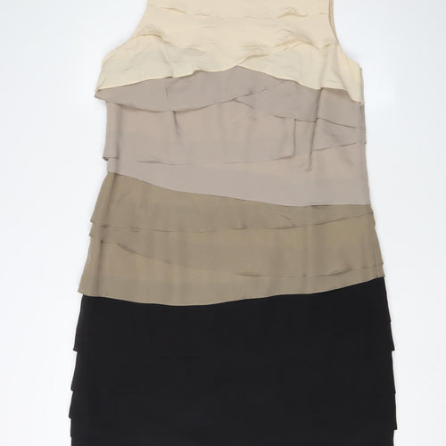Marks and Spencer Women's Multicoloured Shift Dress Size 16