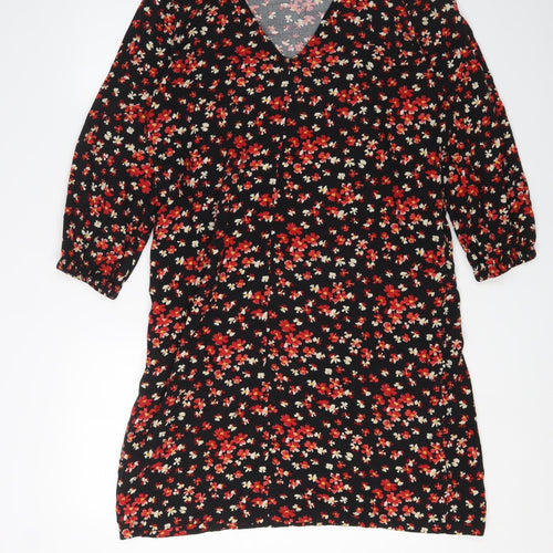 GAP Women's Floral Shift Dress, Multicolour, M, Spring