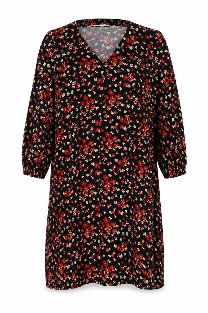 Front view of Gap Women's Floral Shift Dress, Multicolour, M, Spring