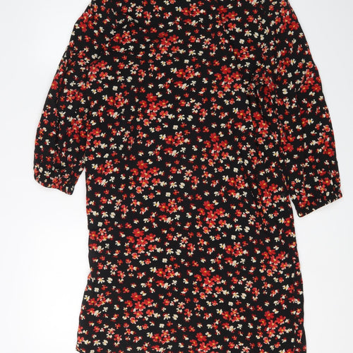 GAP Women's Floral Shift Dress, Multicolour, M, Spring