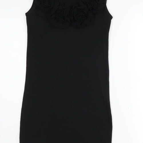 Miss Selfridge Women’s Black Bodycon Mini Dress Size 8