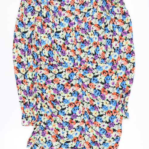 Zara Women's Multicoloured XL Sheath Dress