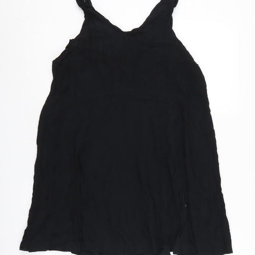Warehouse Women's Black Tank Top Size 12 Viscose Sleeveless