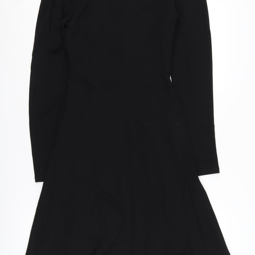 Pennyblack Women's Black Wrap Dress Size 8