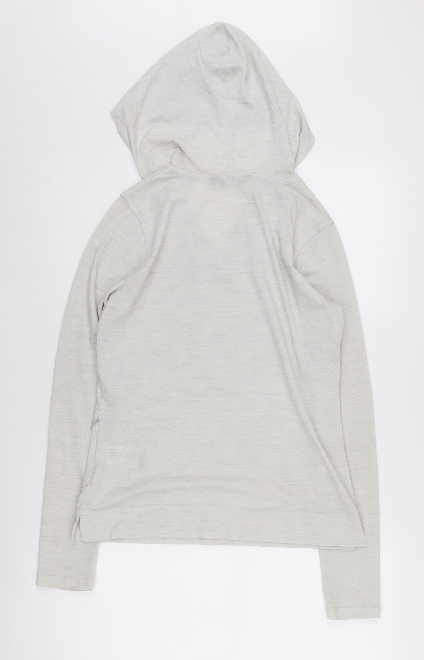 Rohan Grey Women's Merino Wool Hoodie Size 10