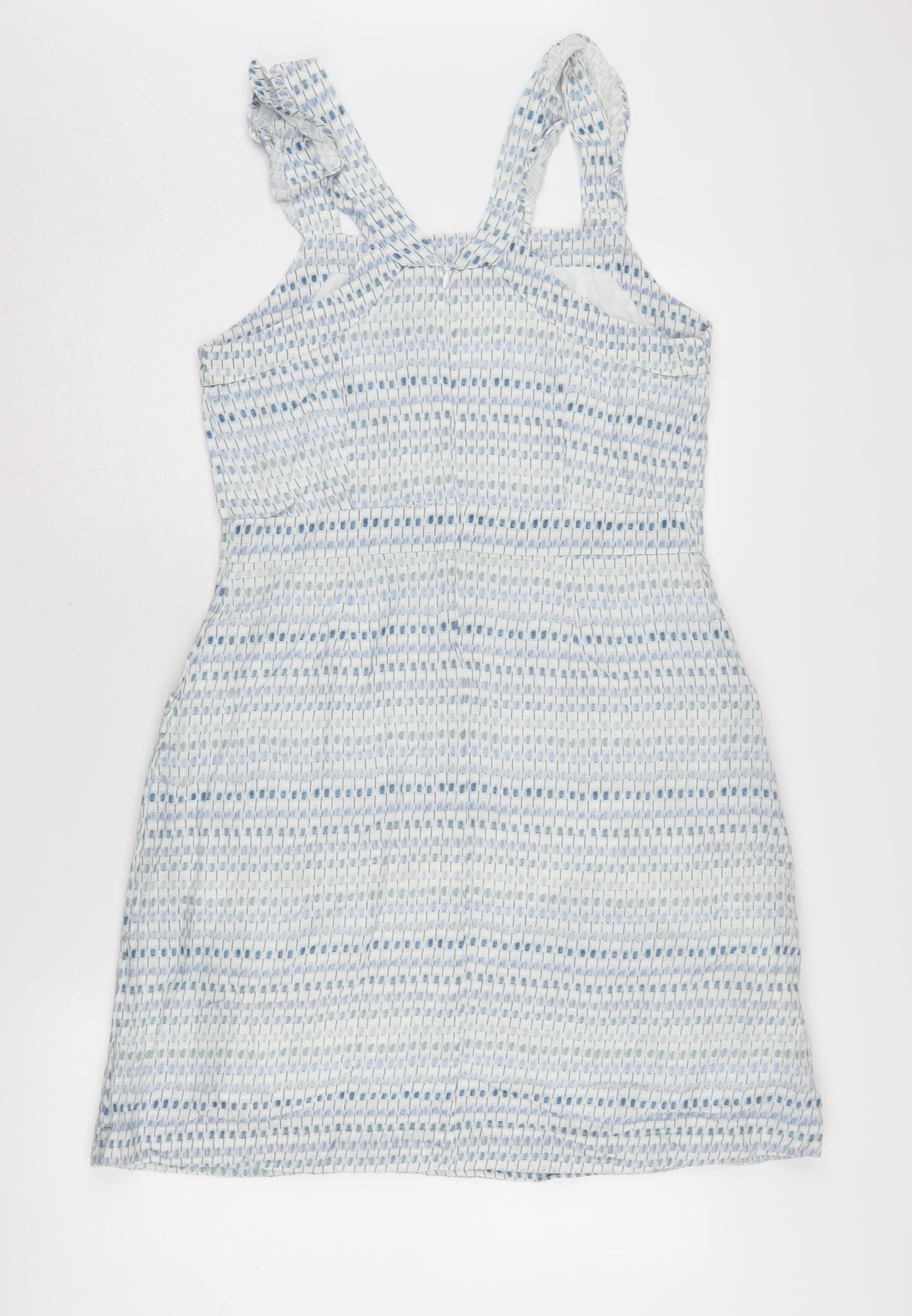 FatFace Women's Multicoloured Pinafore Dress Size 12