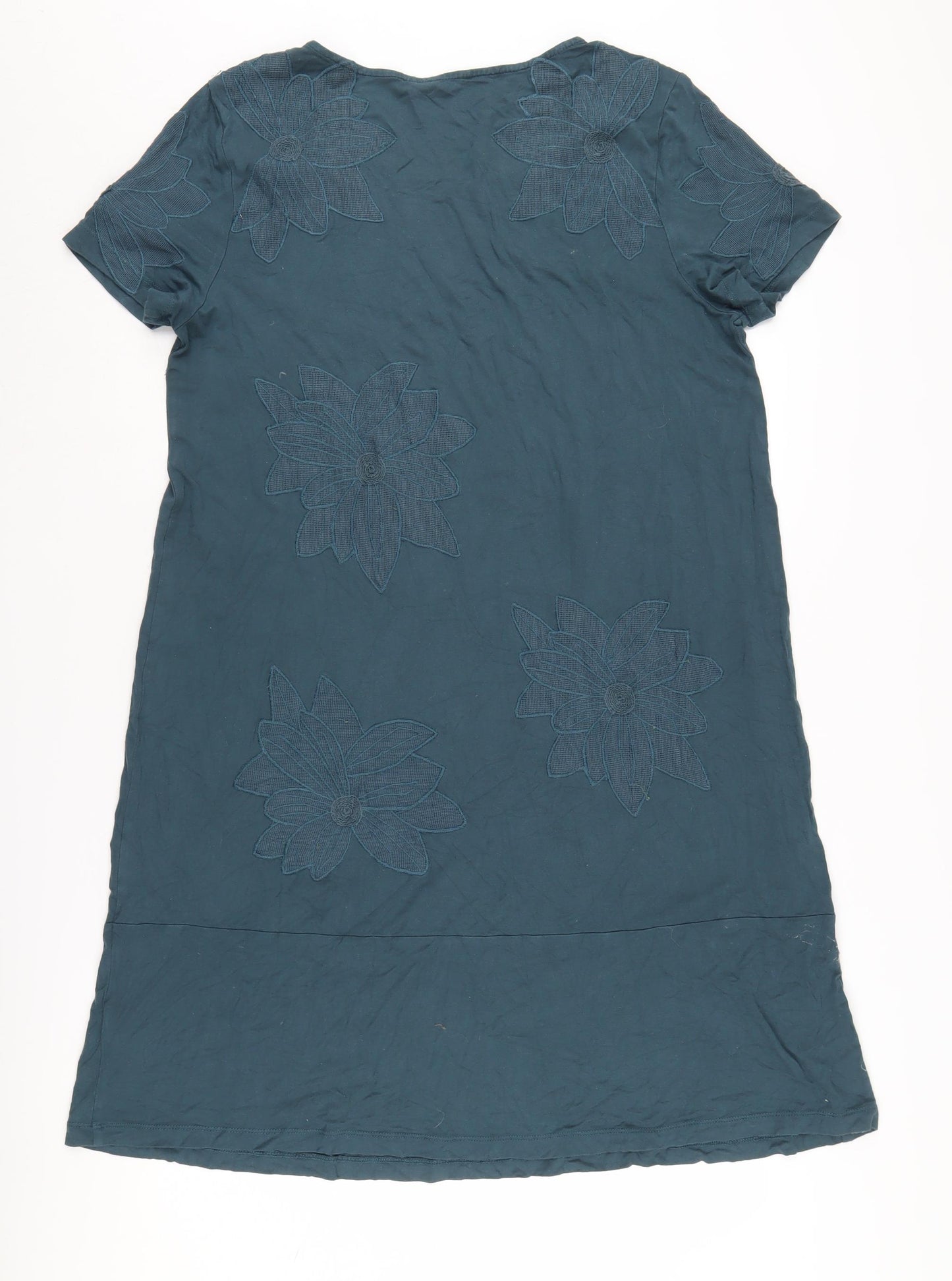 White Stuff Women’s Blue Floral Shift Dress Size 16