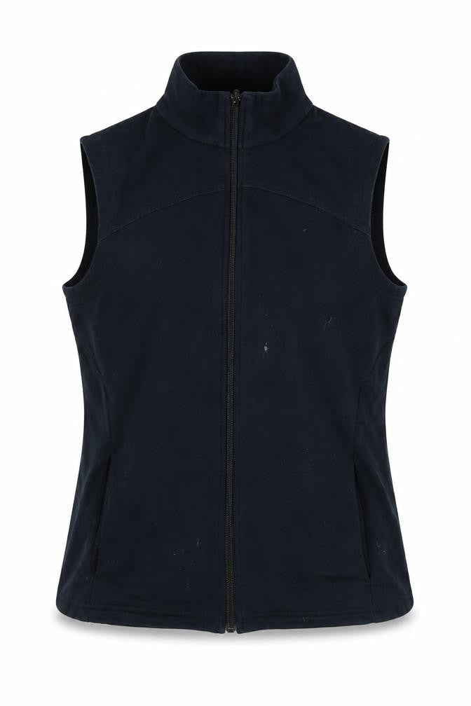 Front view of Marks & Spencer Women's Black Waistcoat, size 12