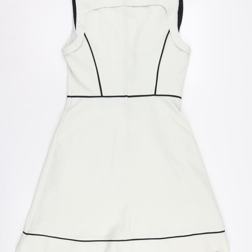 Dorothy Perkins Women's Ivory A-Line Dress, Size 12