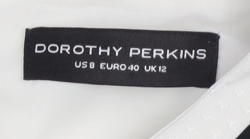 Dorothy Perkins Women's Ivory A-Line Dress, Size 12