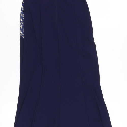 Lipsy London Women's Blue Bodycon Dress Size 10
