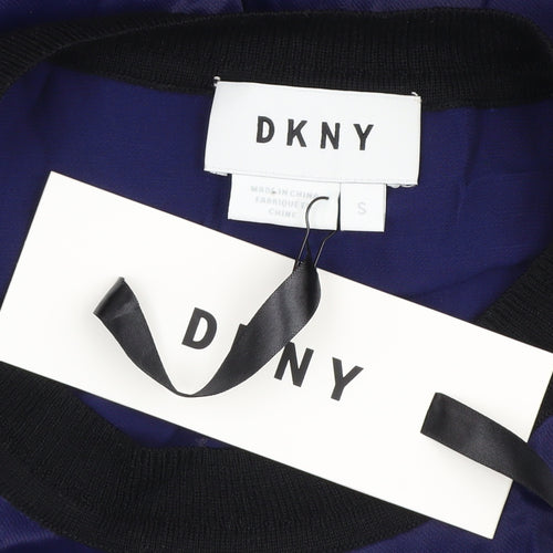 DKNY Women's Blue Sleeveless Blouse Size S