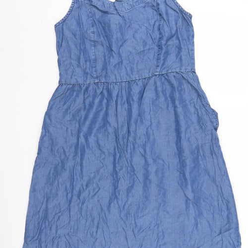 Mountain Warehouse Women's Blue Sleeveless Dress Size 12