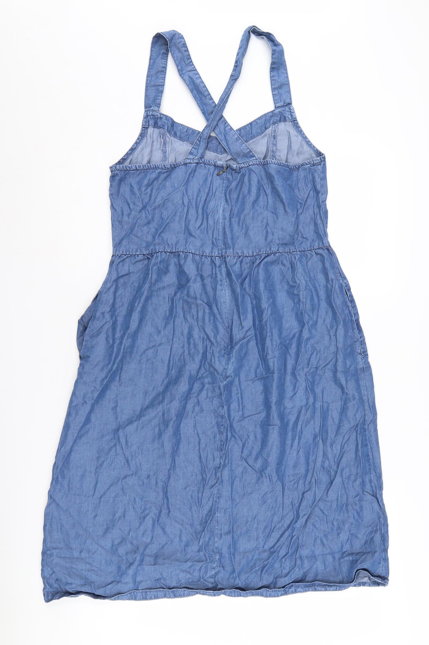 Mountain Warehouse Women's Blue Sleeveless Dress Size 12