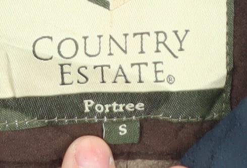 Country Estate Men’s Blue Fleece Waistcoat S
