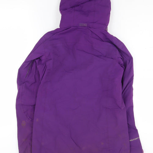 Karrimor Unisex Kids Purple Waterproof Parka Coat 11-12 Years