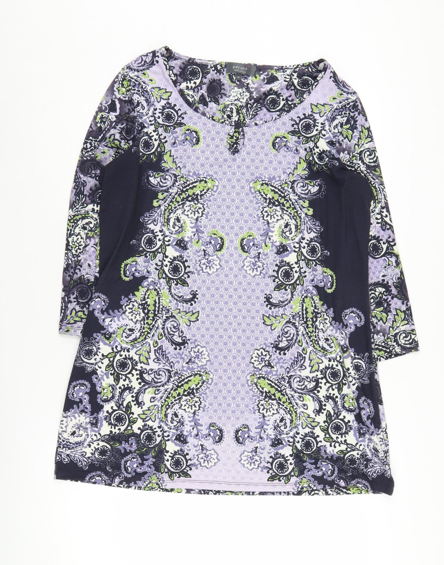 Marks and Spencer Women's Paisley Knit Dress Size 16