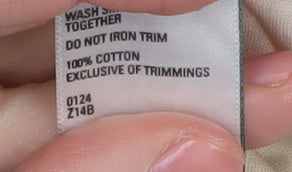 Autograph Men's Beige Cotton Short Sleeve Shirt M