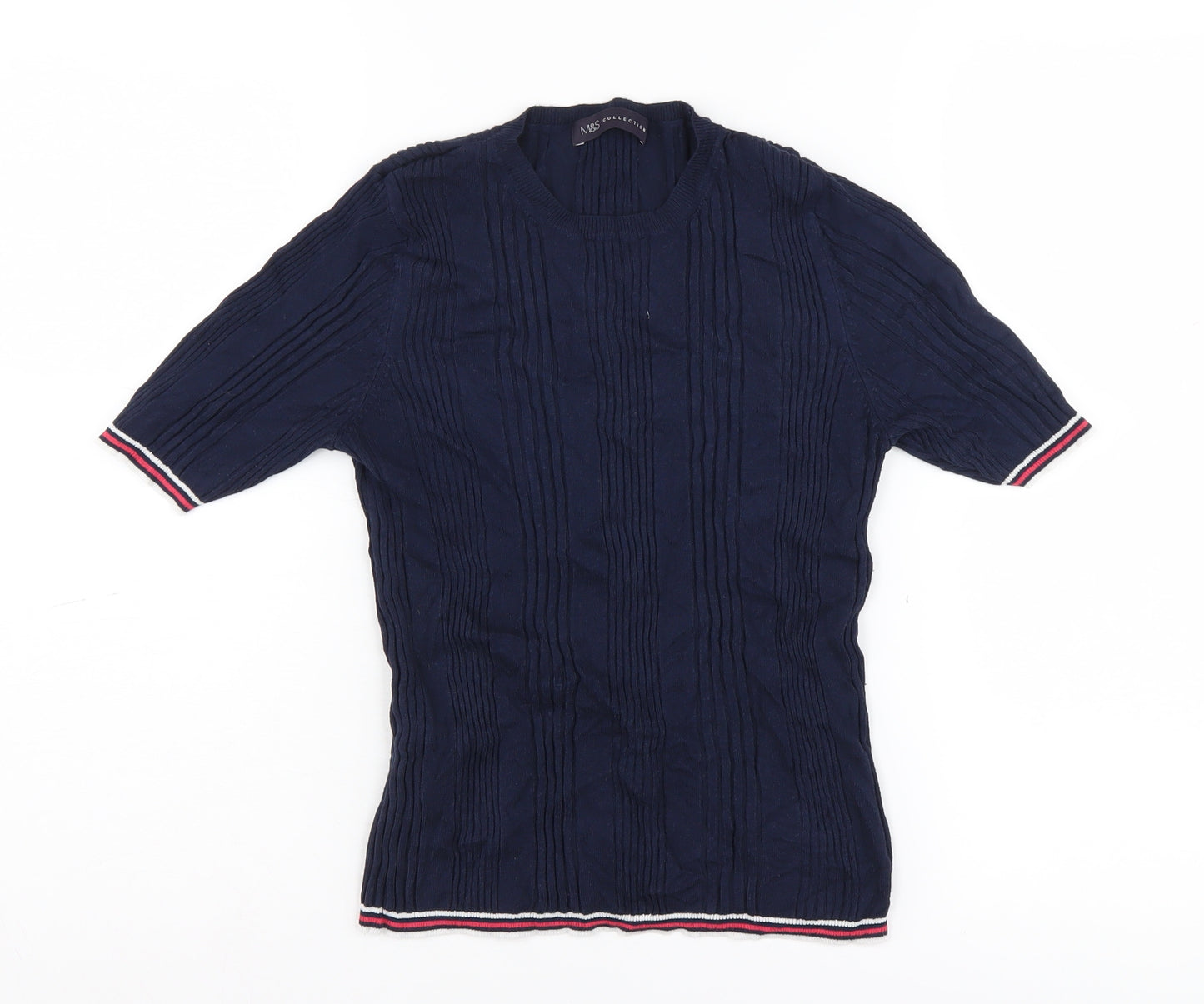 Marks & Spencer Women's Blue Jumper, Size 12, Casual