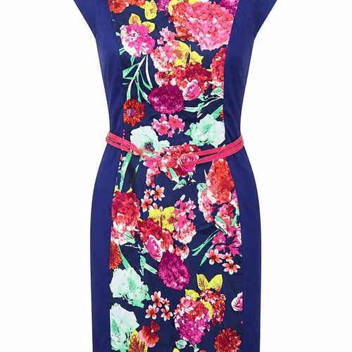 Apricot Women's Multicoloured Floral Pencil Dress M