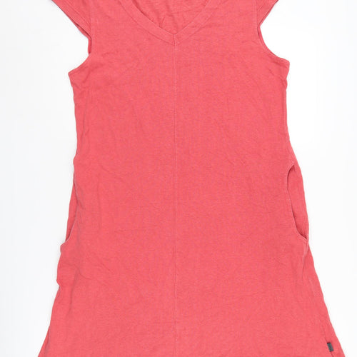 Oska Women's Pink T-Shirt Dress, Size 3, Casual Spring