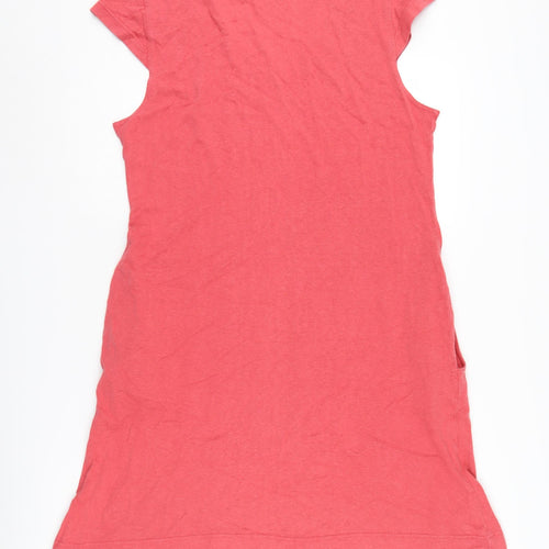 Oska Women's Pink T-Shirt Dress, Size 3, Casual Spring