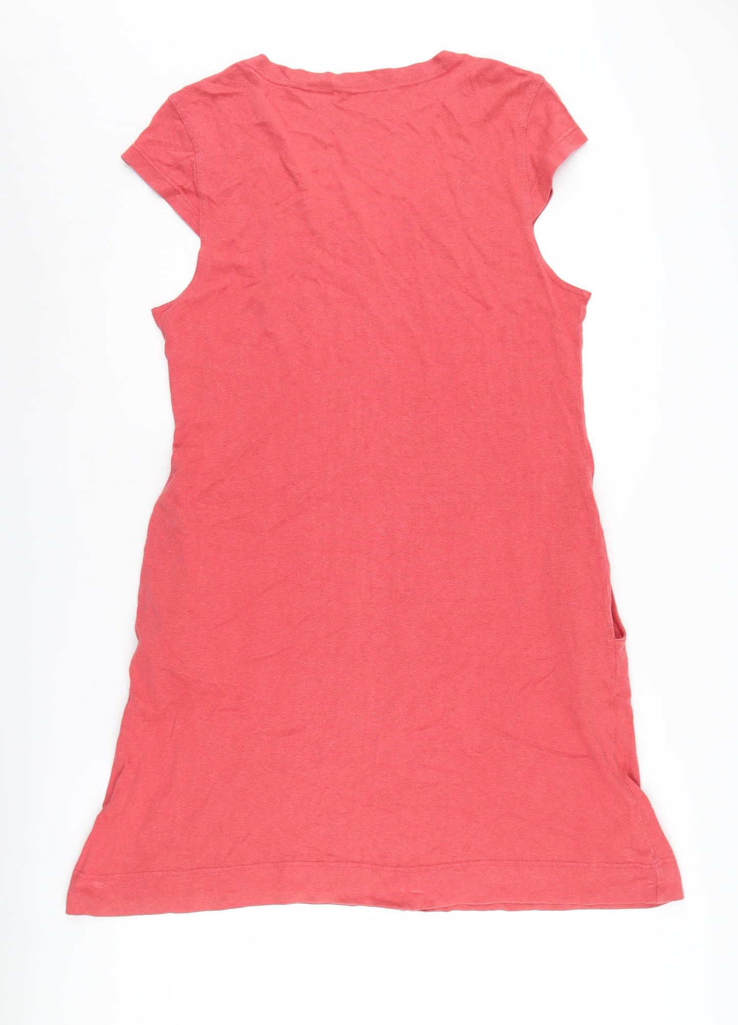 Oska Women's Pink T-Shirt Dress, Size 3, Casual Spring