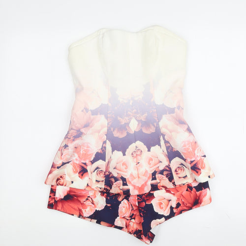 findersKEEPERS Women's Multicoloured Floral Playsuit XS