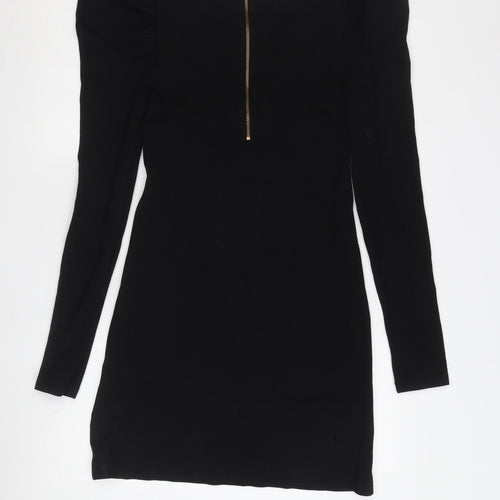 French Connection Women's Black Bodycon Dress Size 10