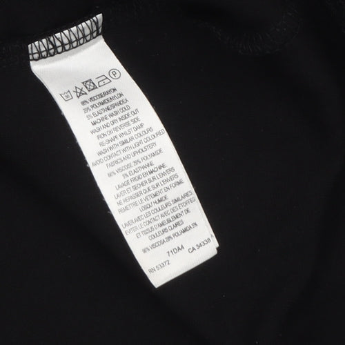 French Connection Women's Black Bodycon Dress Size 10