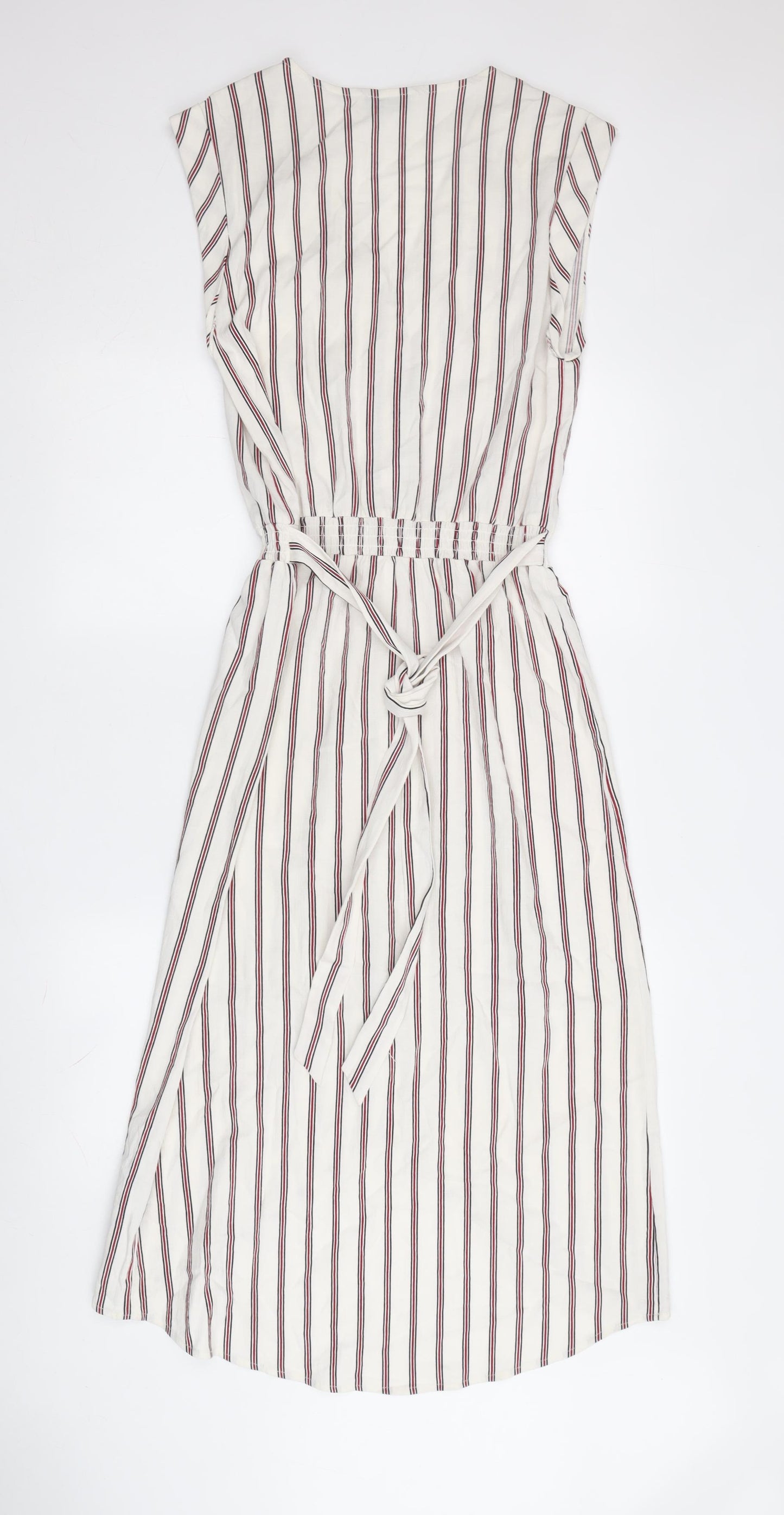 Oasis Women’s Multicoloured Size 10 Striped Dress
