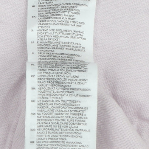 Adidas Women's Pink T-Shirt Crew Neck Regular Fit