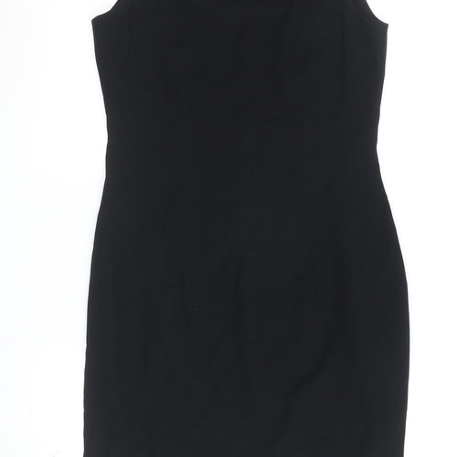 Liz Claiborne Women's Black Sheath Dress Size 4