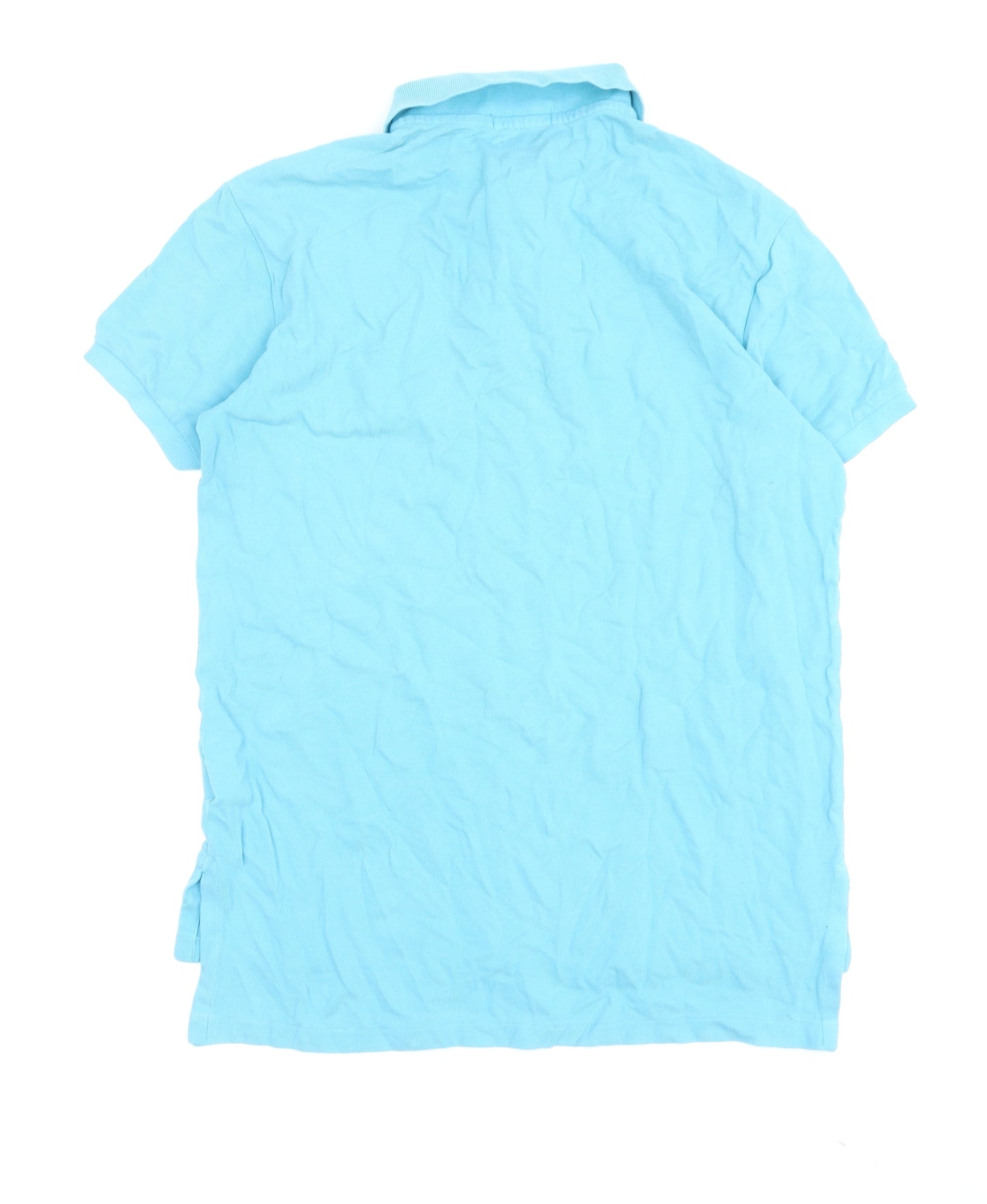Ralph Lauren Men's Blue Polo Shirt Size S
