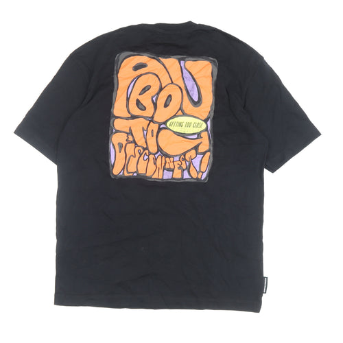 Zara Men’s Black Graphic Print T-Shirt S