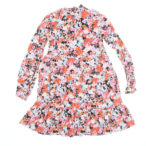 Vero Moda Women's Multicolour Floral A-Line Dress S